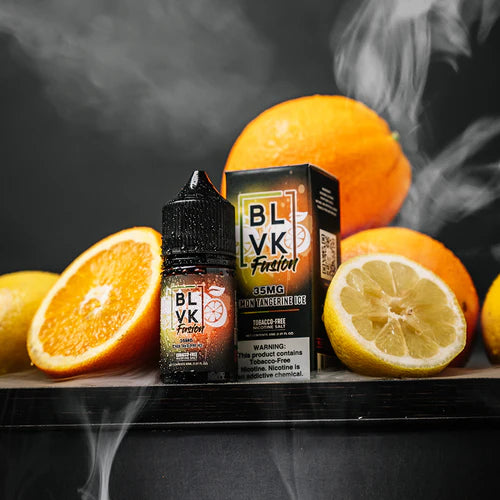 BLVK FUSION-LEMON TANGERINE ICE-50MG -30ML (SALT NICOTINE)