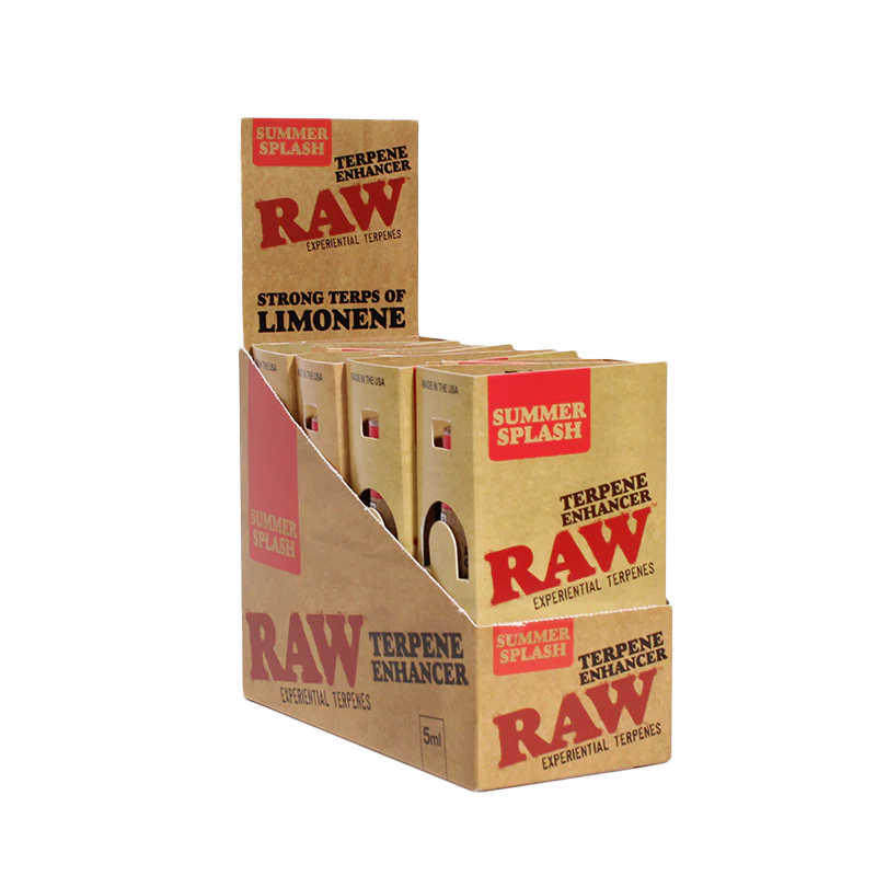 RAW TERPENE SPRAY 5ML 8PK/DISPLAY SUMMER SPLASH