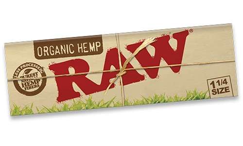 RAW ORGANIC HEMP 1 1/4