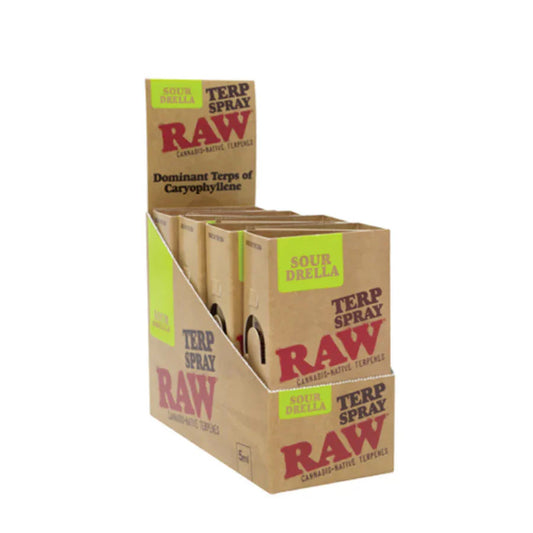 RAW TERPENE SPRAY 5ML 8PK/DISPLAY SOUR DRELLA