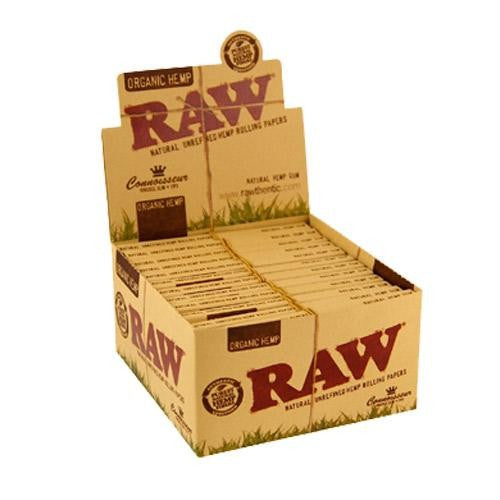 RAW ORGANIC HEMP CONNOISSEUR 1 1/4 (24 pcs)