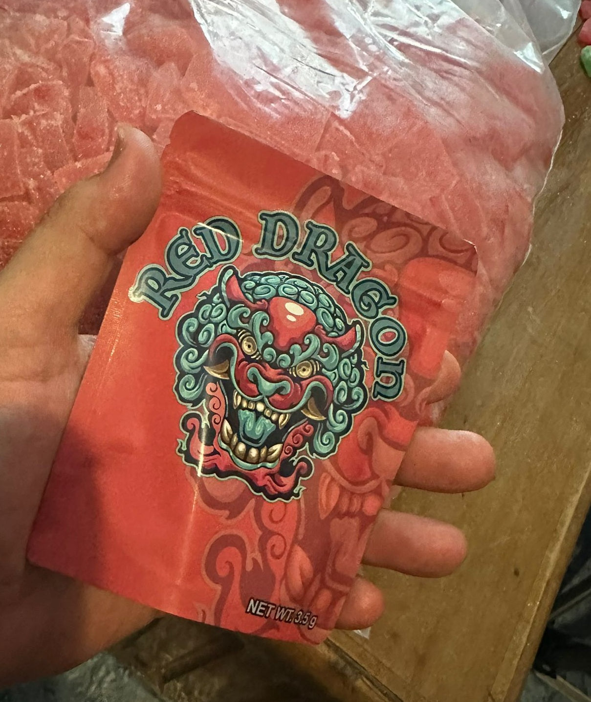 RED DRAGON GUMMIES, 500MG 1 PCS