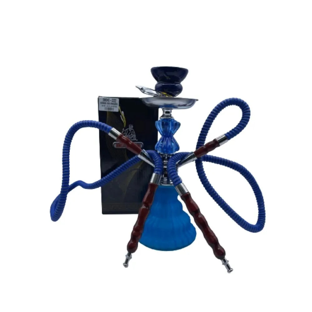 HOOKAH UNA MANGUERA 28CM-ALTO SMOKE-2222