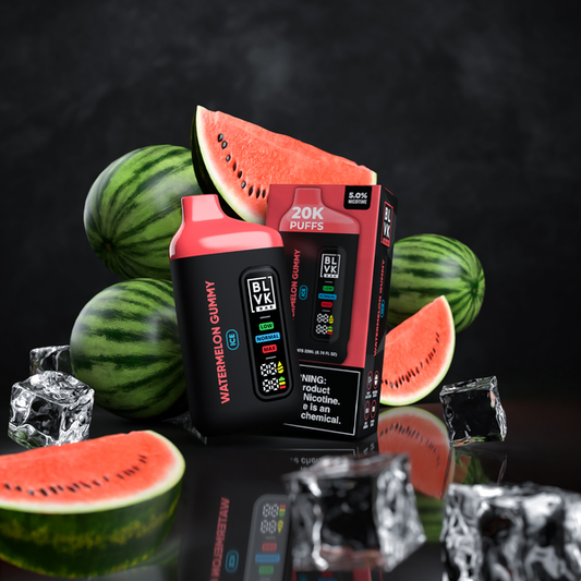 BLVK BAR DISPOSABLE 20K 5% WATERMELON GUMMY ICE DPOD-00467