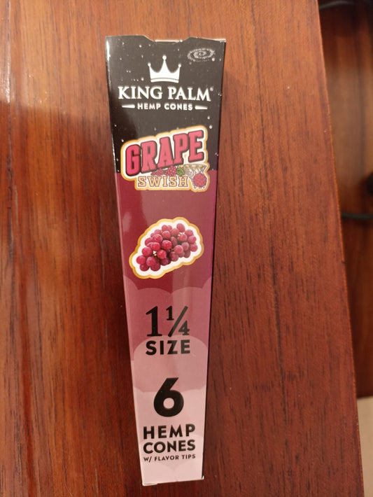 KING PALM HEMP CONE GRAPE SWISH