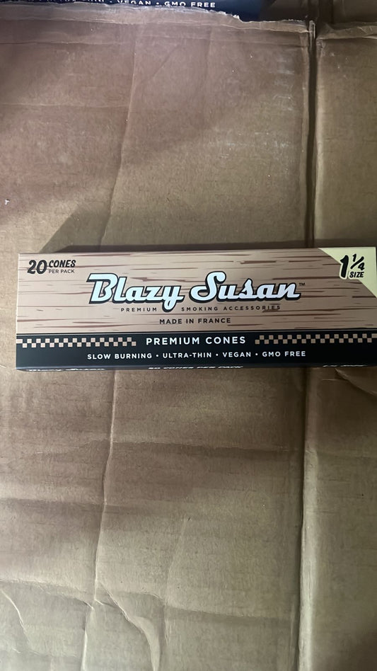 BLAZY SUSAN CAJA CON 20 CONOS SIN BLANQUEAR 11/4 (12 PCS)