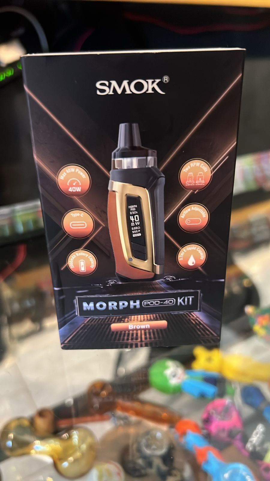 SMOK MORPH POD 40 KIT BLACK BROW*