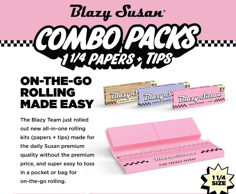 BLAZY SUSAN UNBLEACH 11/4 CON FILTROS  (28 PCS)