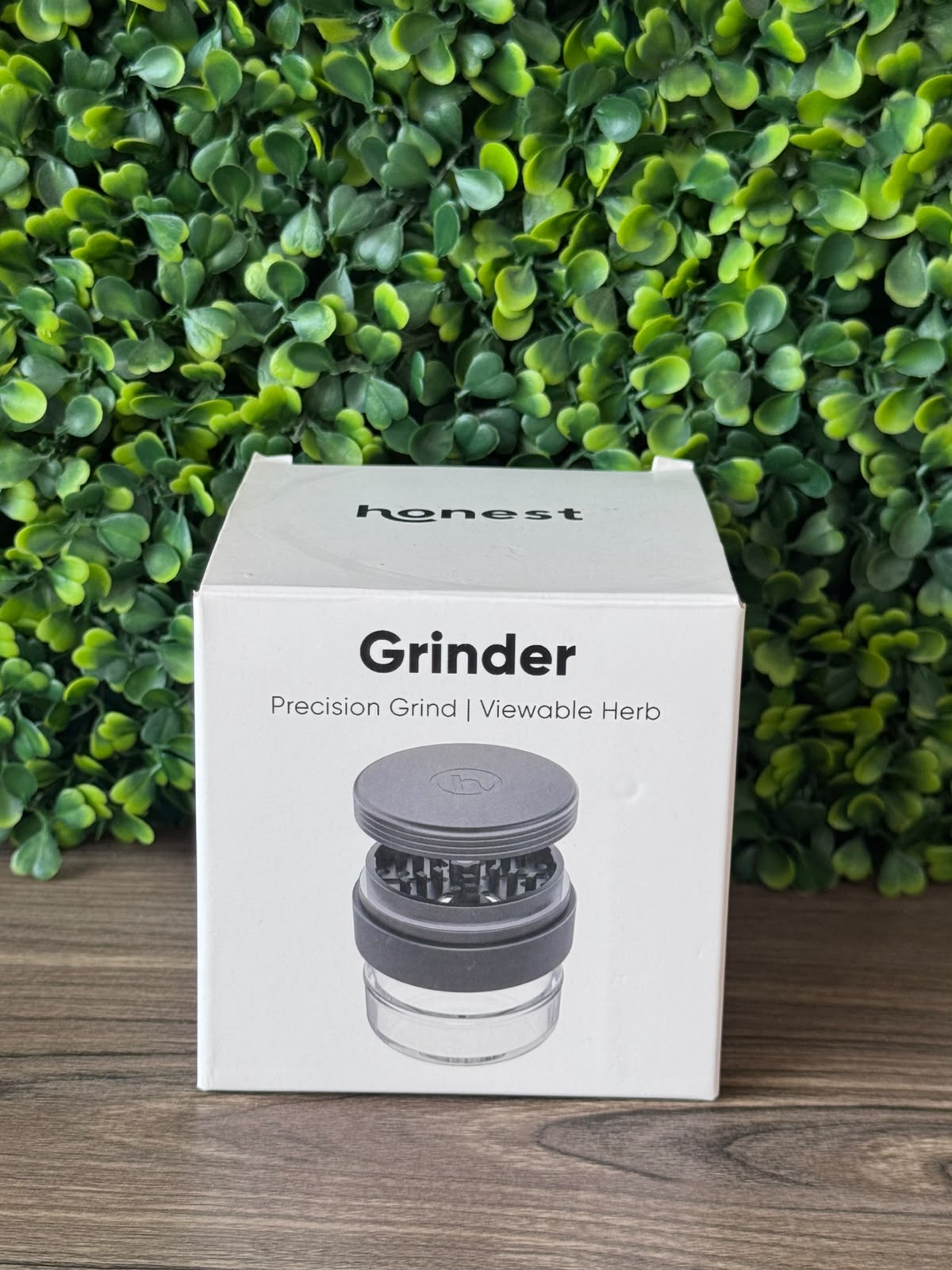 HONEST  GRINDER PRESICION GRIND/ VIEWABLE HERB