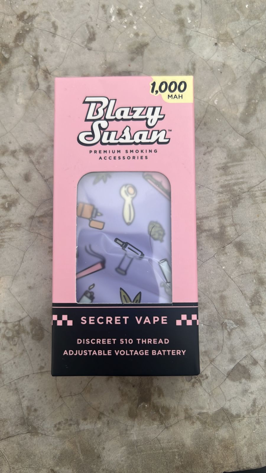 BLAZY SUSAN BATERY SECRET VAPE