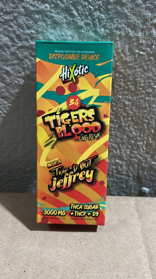 HIXOTIC TRAPD OUT JEFFREY 3G DESECHABLE