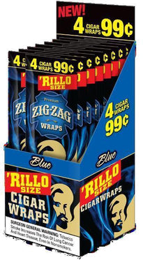 Zigzag Wraps Blue