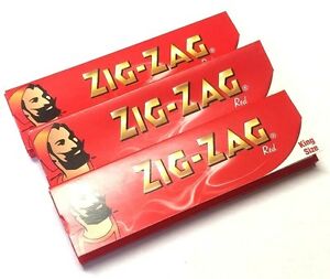 ZIG ZAG RED 11/4(50 PCS)