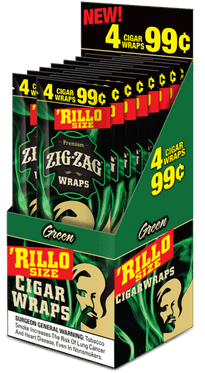 ZIG ZAG WRAPS TRILLO GREEN