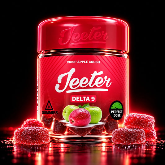 JEETER DELTA9 CRISP APPLE CRUSH 300MG CT 30(INDIVIDUALES)