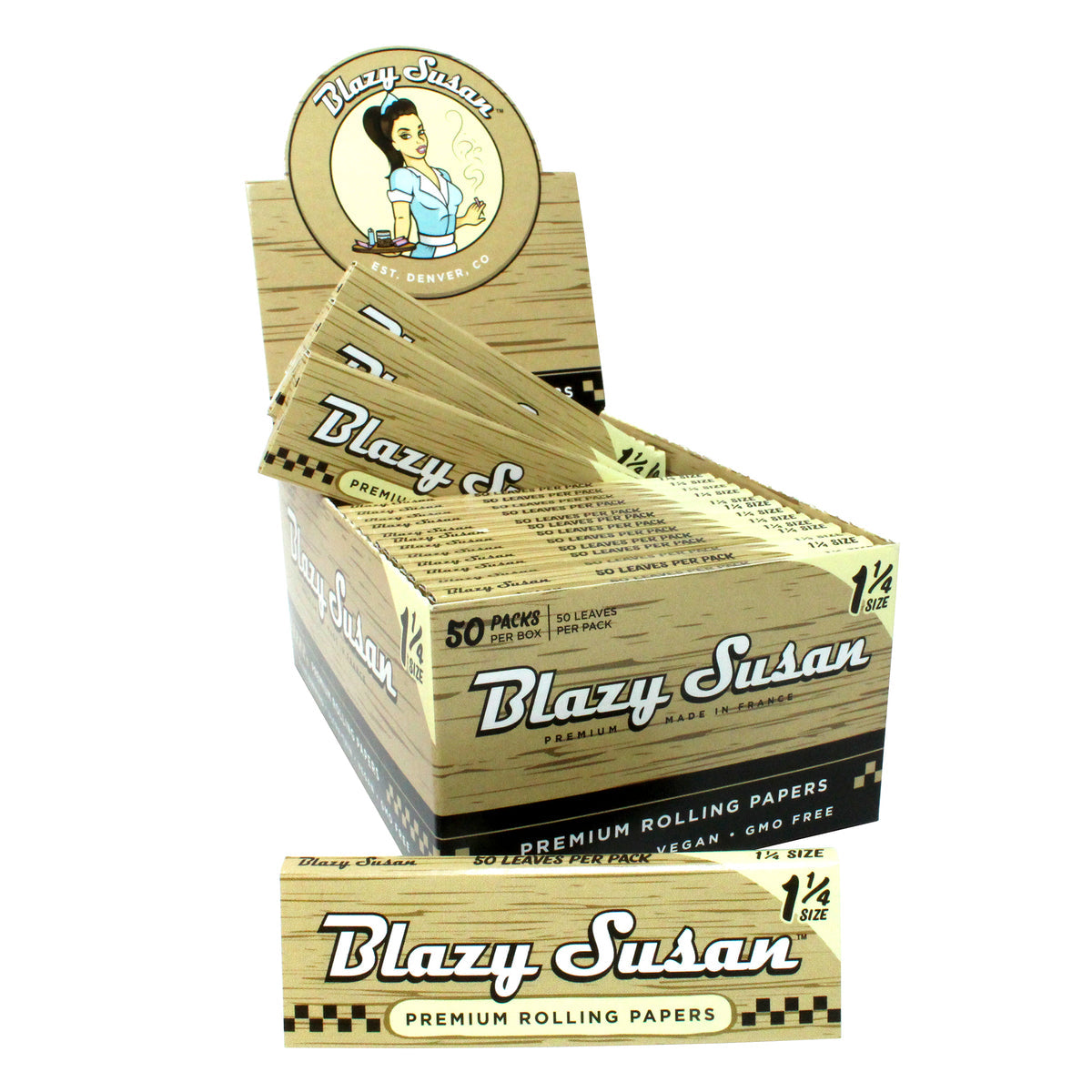 BLAZY SUSAN 1 1/4 SIN COLOR (50PCS)