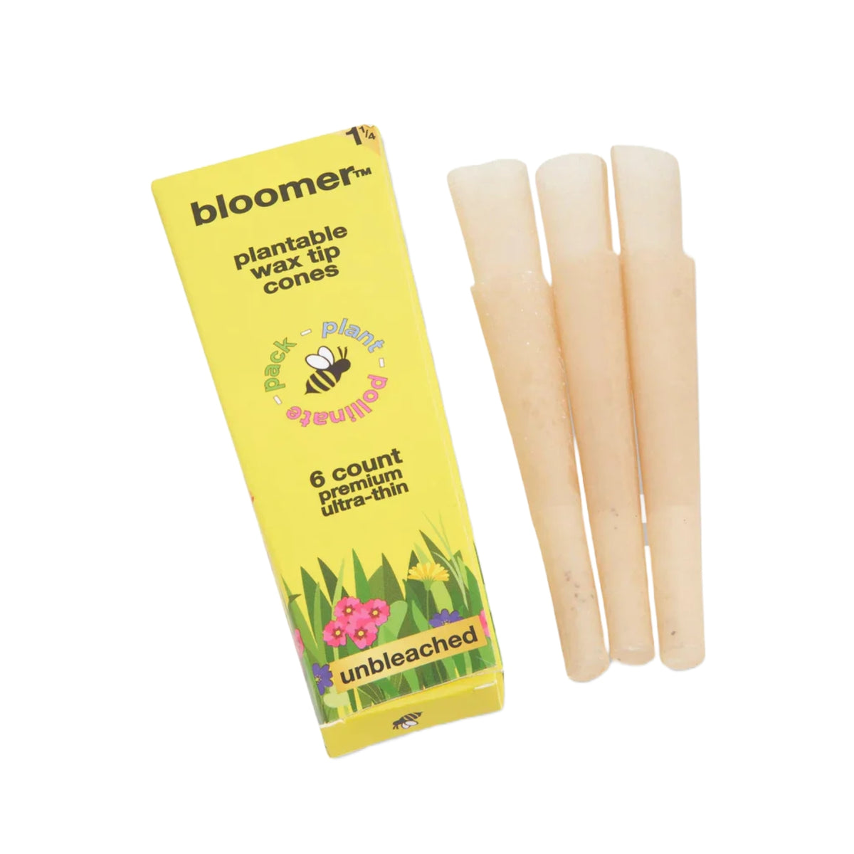 Bloomer Organic Wax Tip Cones