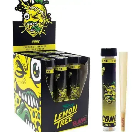 RAW TERPENE ENHANCED K/S CONES LEMON TREE (12CONOS)