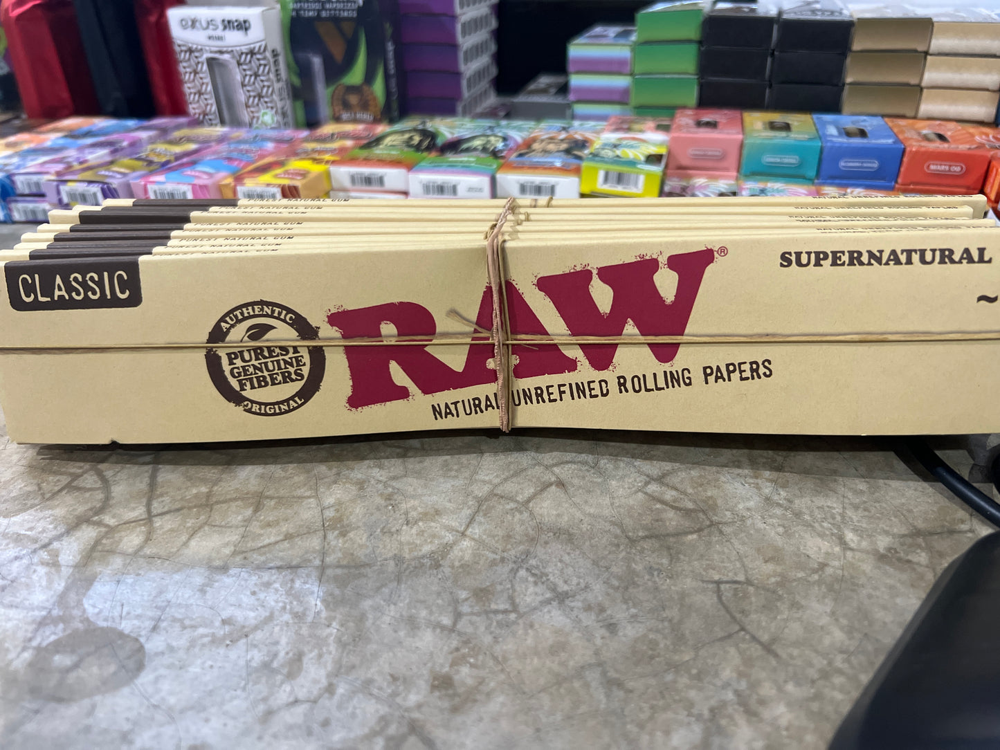 RAW NATURAL UNREFINED ROLLING PAPERS 30CM