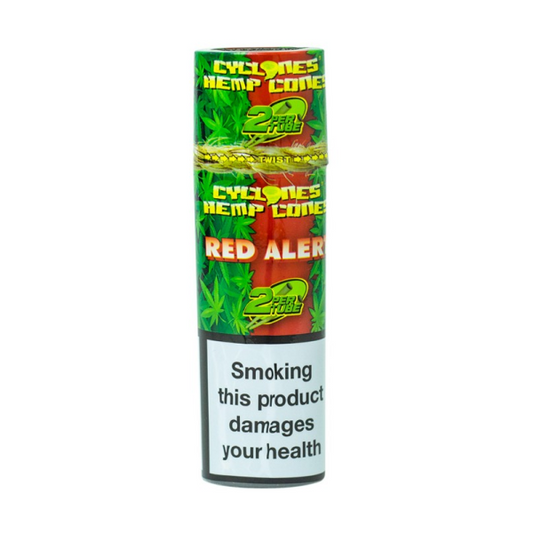 CYCLONE HEMP CONE RED ALERT(12PCS)