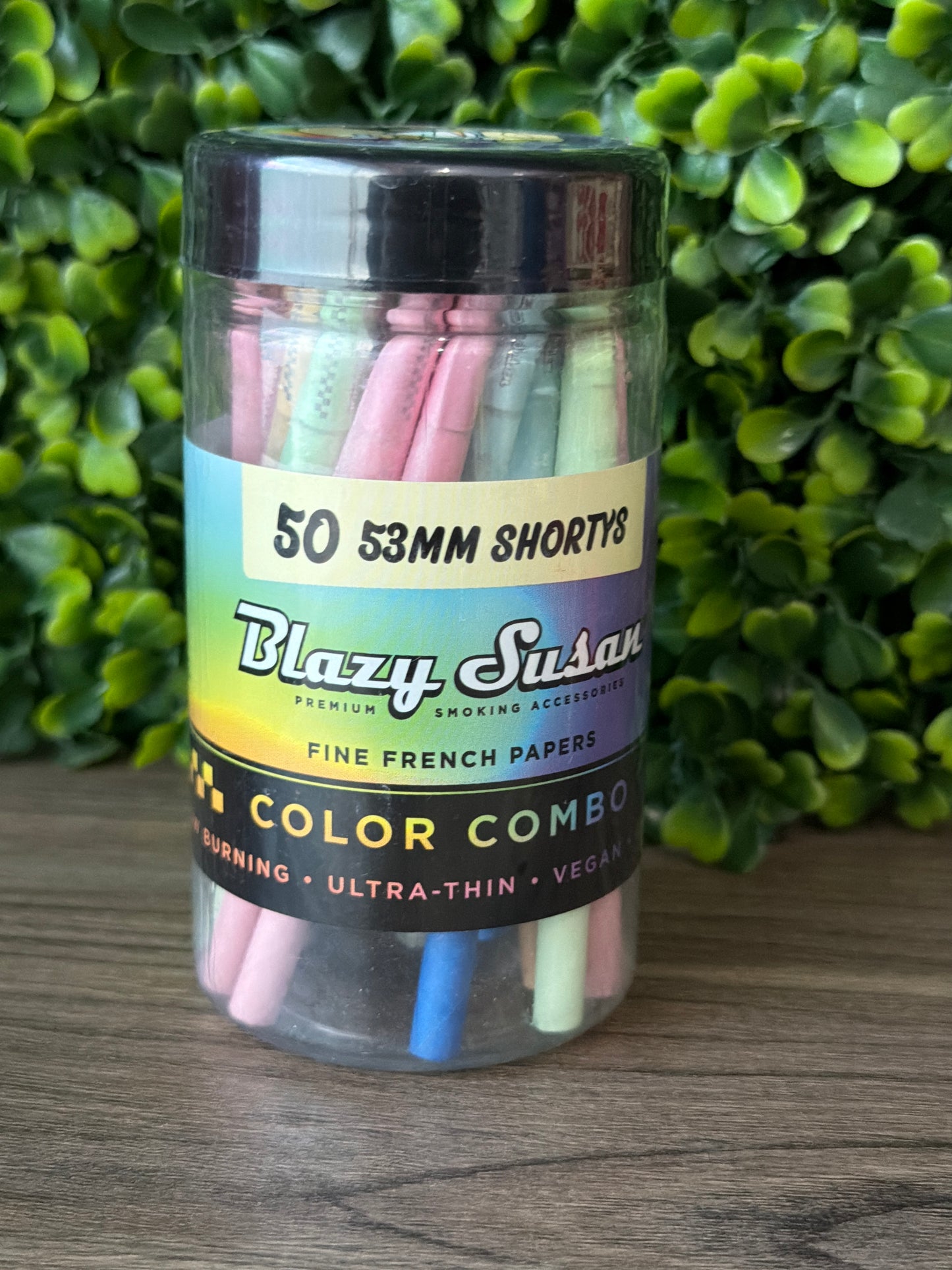 BLAZY SUSAN RAINBOW CONES 53MM SHORTY 50PCS