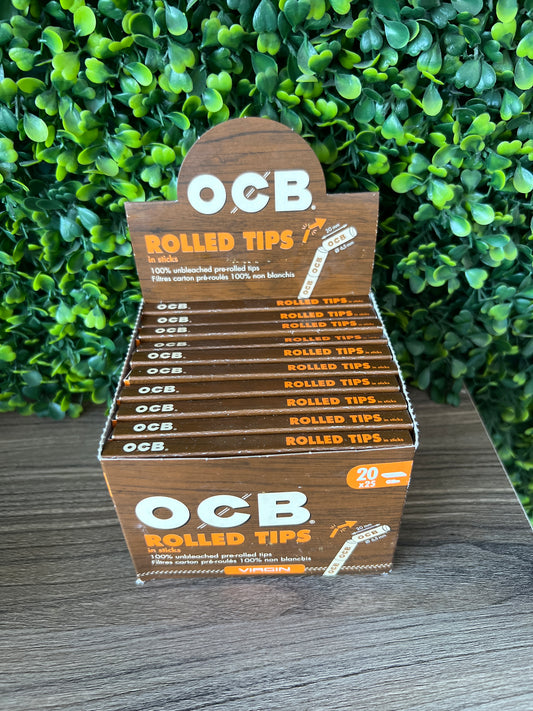 OCB VIRGIN PRE ROLADOS CON 20 CARTON