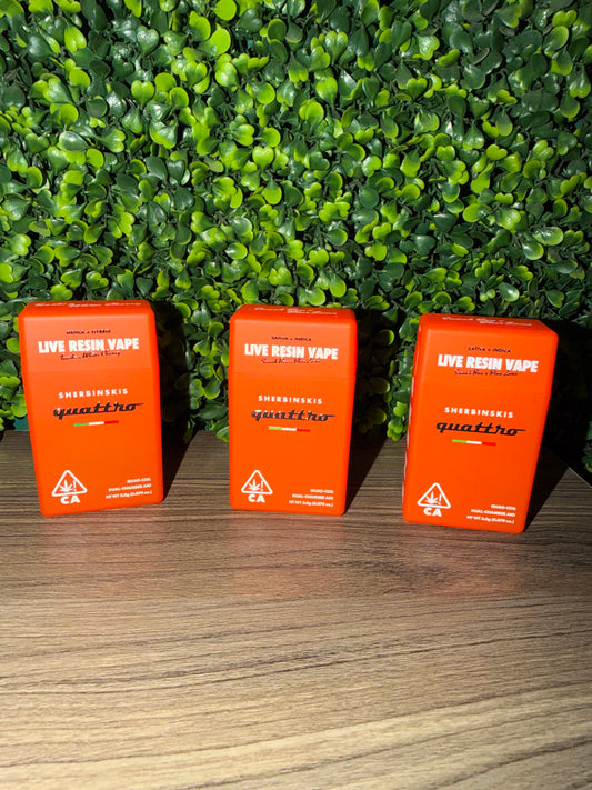 SHERBINSKY 2G LIVE RESIN TODOS LOS SABORES