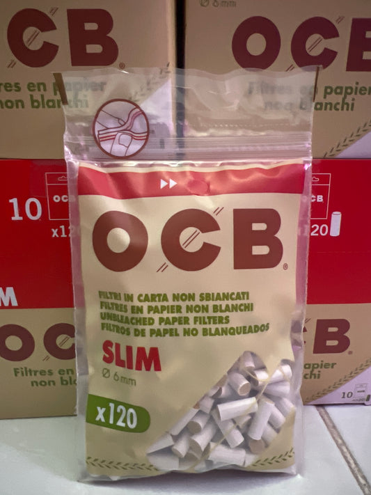OCB FILTRO ORGANIC SLIM BIO(10 X CAJA)