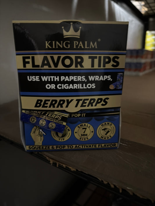 KING PALM BERRY TERPS TIPS