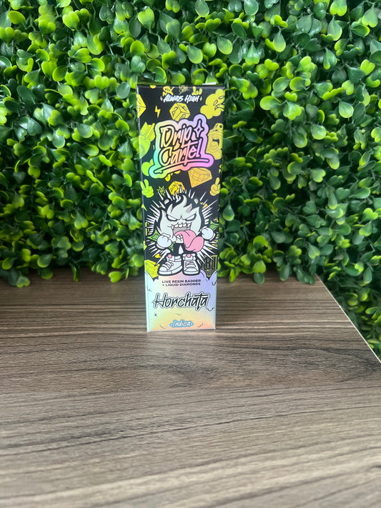 DRIP CARTEL - DESECHABLE 1.1G - (INDICA) LIQUID DIAMONDS - HORCHATA 10/PACK