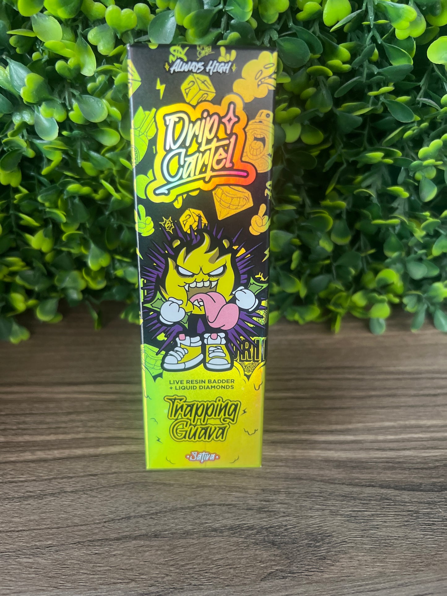DRIP CARTEL - DESECHABLE 1.1G (SATIVA) LIQUID DIAMONDS - TRAPPING GUAVA