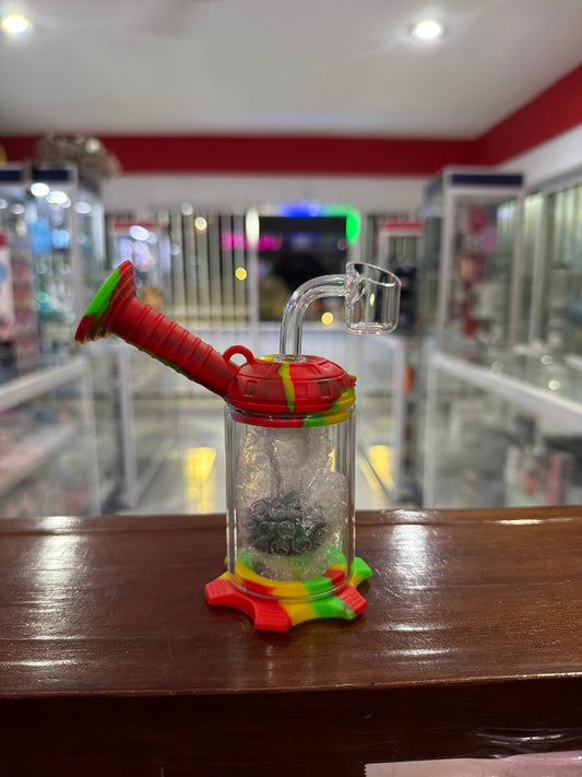 SILICONE WATER PIPE 5 INCH