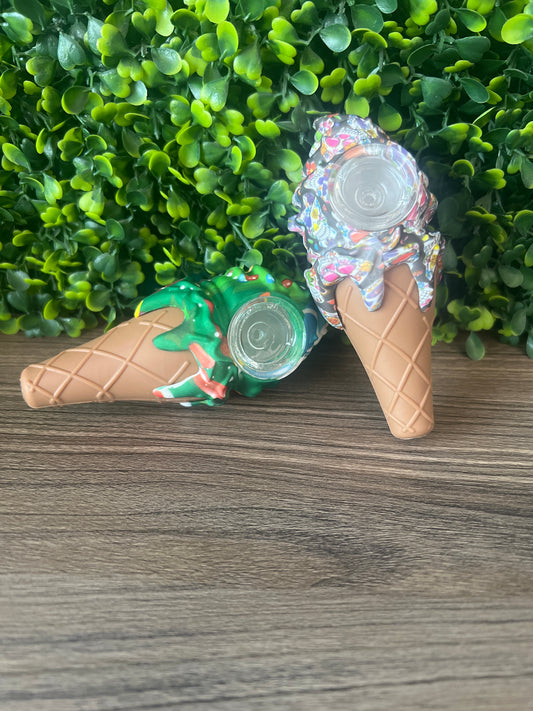 SILICONE WATER PIPE ICE CREAM SW02 (LATC)
