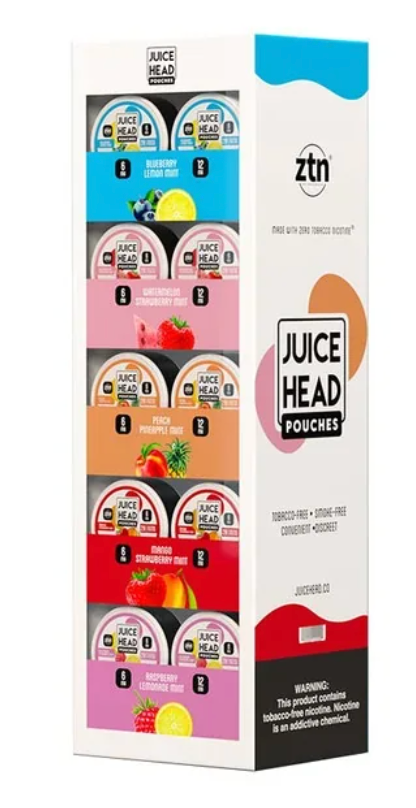 JUICE HEAD POUCHES 6MG MANGO STRAWBERRY MINT