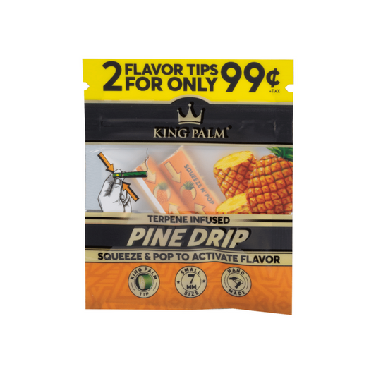 KING PALM FLAVOR TIPS PINE DRIP