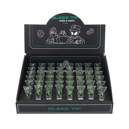 PSYCODELIA GLASS TIP DISPLAY PSY-078 (48PCS)