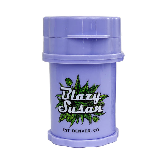 GRINDER BLAZY SUSAN GRANDE PLASTICO MORADO