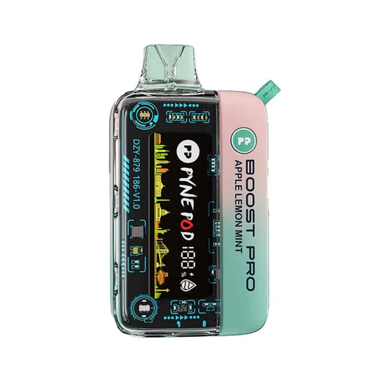 PYNE POD BOOST PRO 20000 PUFF APPLE LEMON MINT