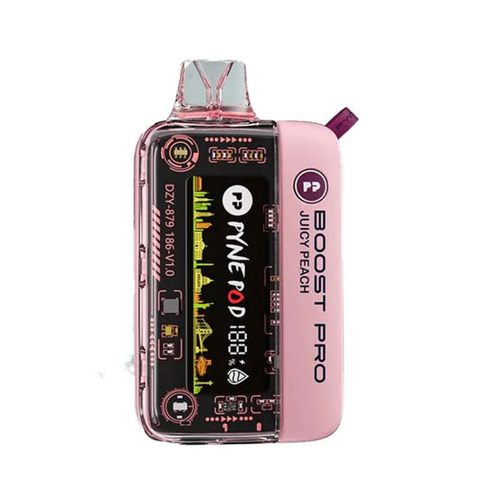 PYNE POD BOOST PRO 20000 PUFF JUICY PEACH
