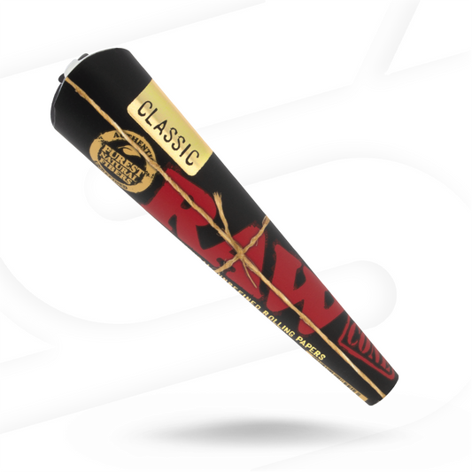 RAW CONE BLACK KING SIZE 3 CONE PACK