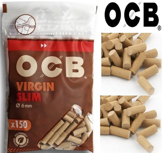 OCB VIRGIN SLIM TIPS X 150(10PCS)