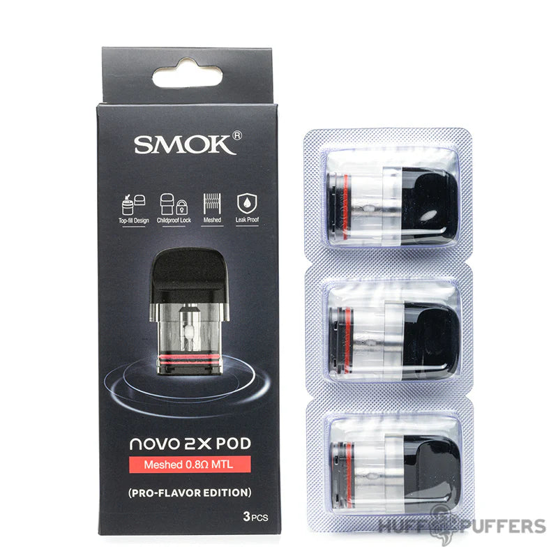 SMOK NOVO 2X POD MESHED 0.8 MTL