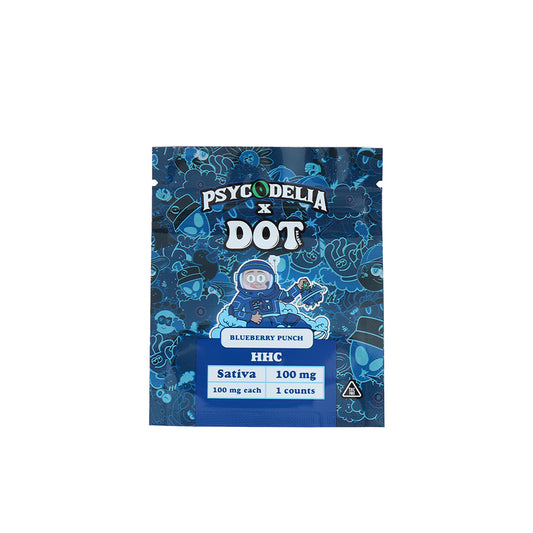 PSYCODELIA HHC GUMMIE 100MG BLUEBERRY PSY-012