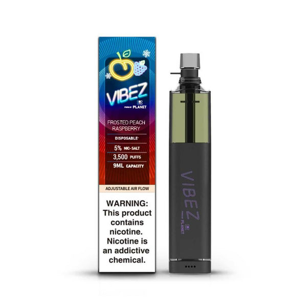 VIBEZ FROSTED PEACH RASPBERRY