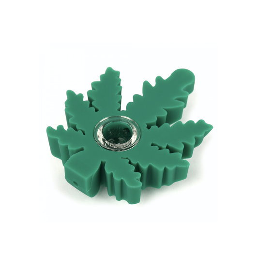 LEAF SILICONE HAND PIPE