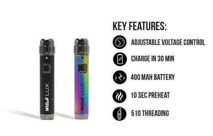 WULF LUX CARTRIGE VAPORIZER VARIOS COLORES
