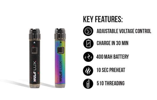 WULF LUX CARTRIGE VAPORIZER VARIOS COLORES